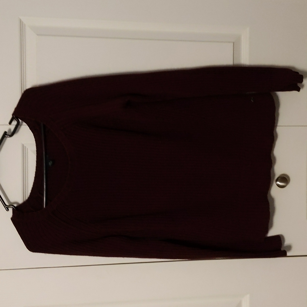 Maroon American eagle sweater